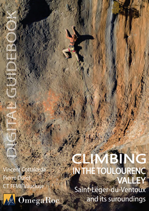 Digital guidebook to climb at Saint-Léger and the crags of the Toulourenc valley
