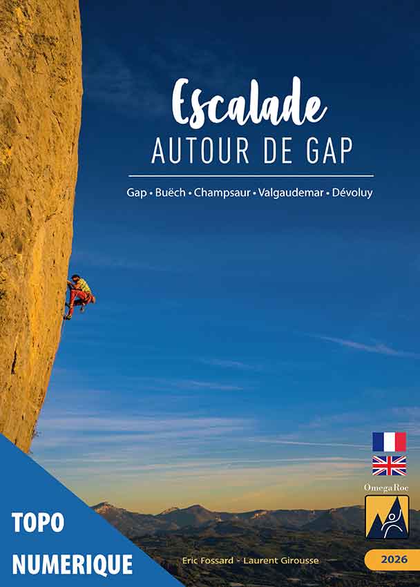 topo d'escalade des sites autour de Gap