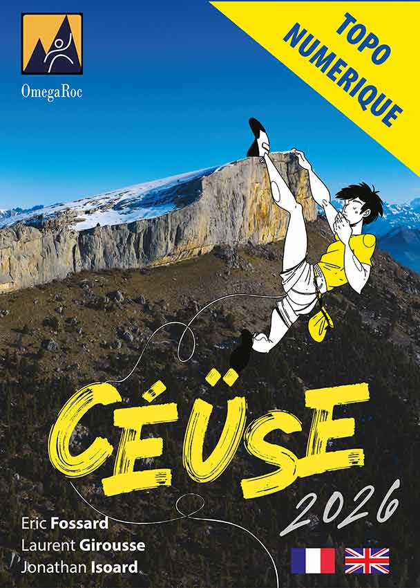 Le topo d'escalade de la falaise de Céüse - édition 2026